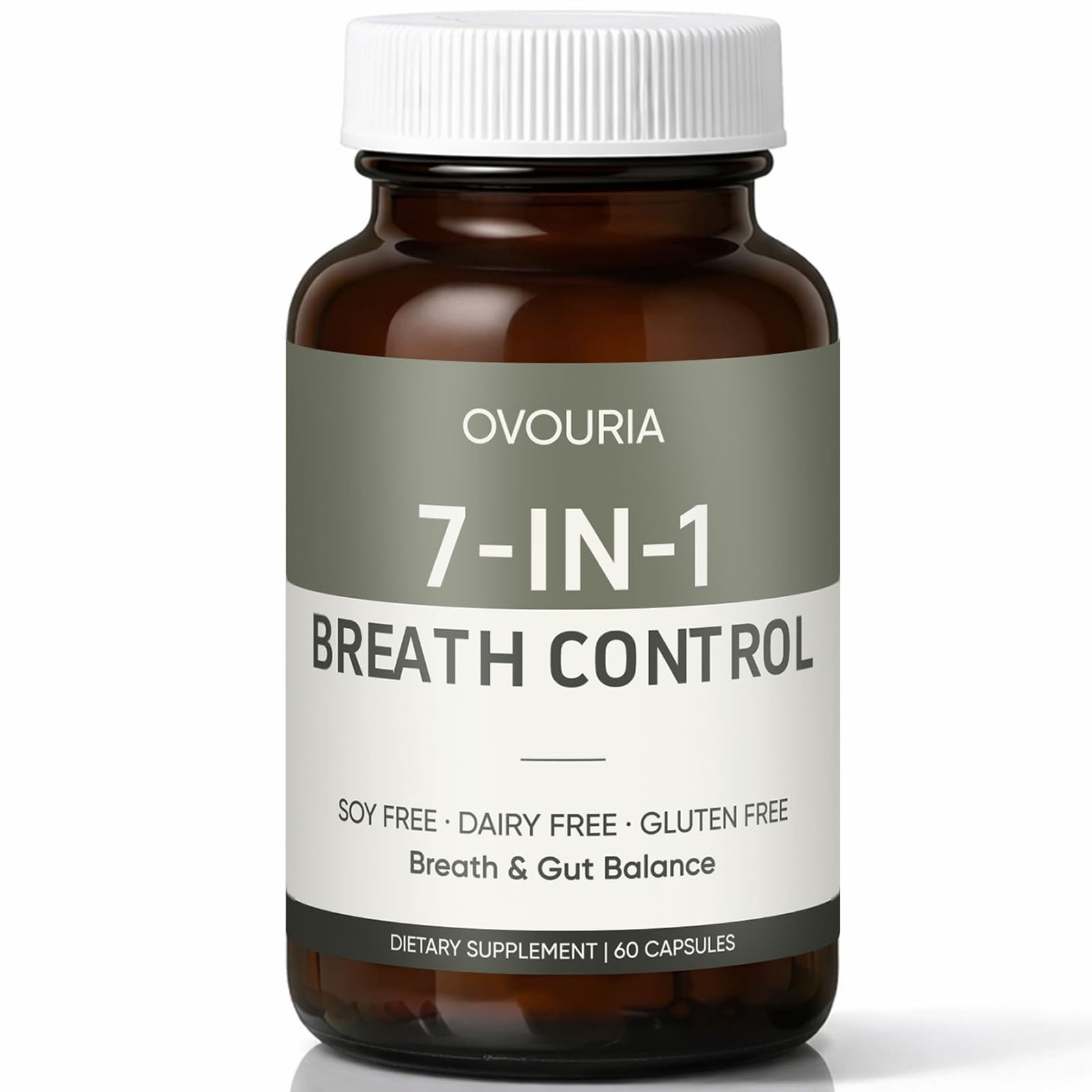 Ovouria Breath and Gut Balance, 7-in-1 Advanced Restoration Formula 1