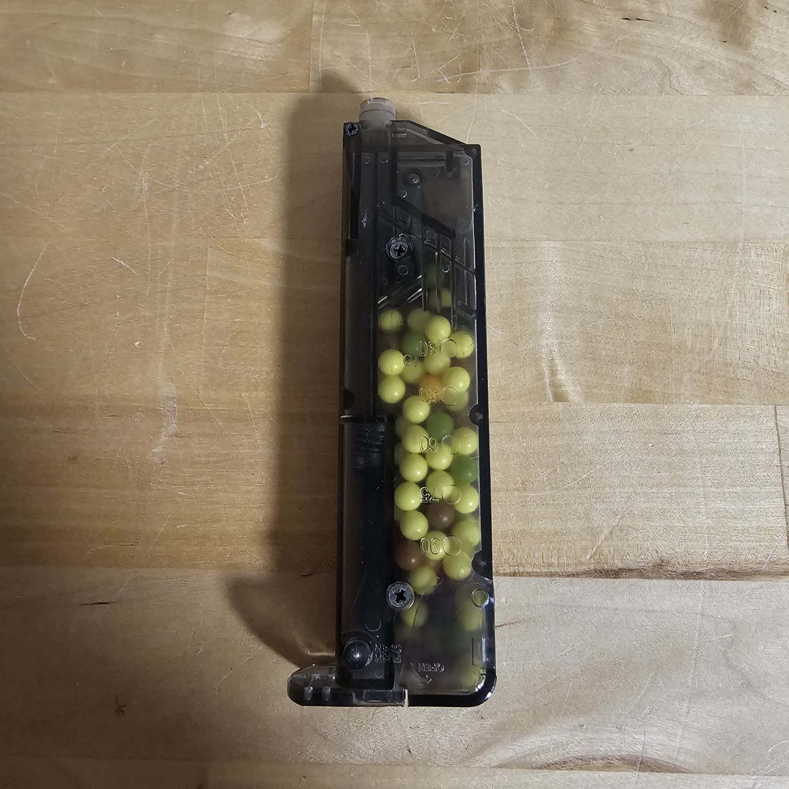 Airsoft 90 Round Speed Loader For 6mm BB Pellets Magazine Reload