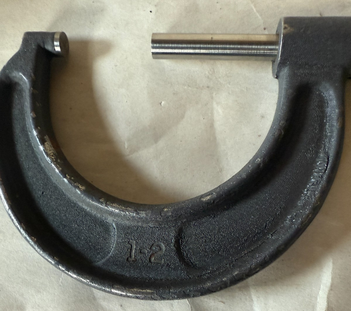 Brown & Sharpe 1-2 Micrometer 6" long No Box