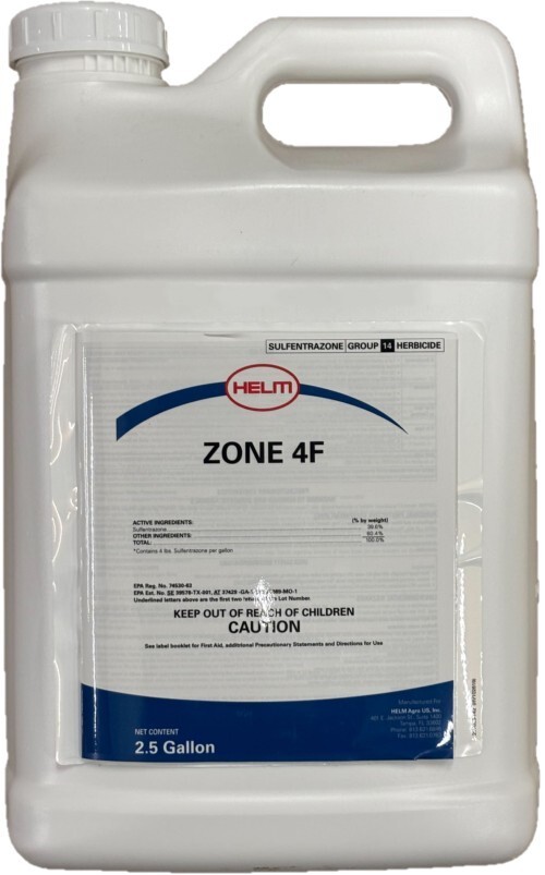 Zone 4F Herbicide - 2.5 Gallons - compare to Spartan 4F NO SALES: CA