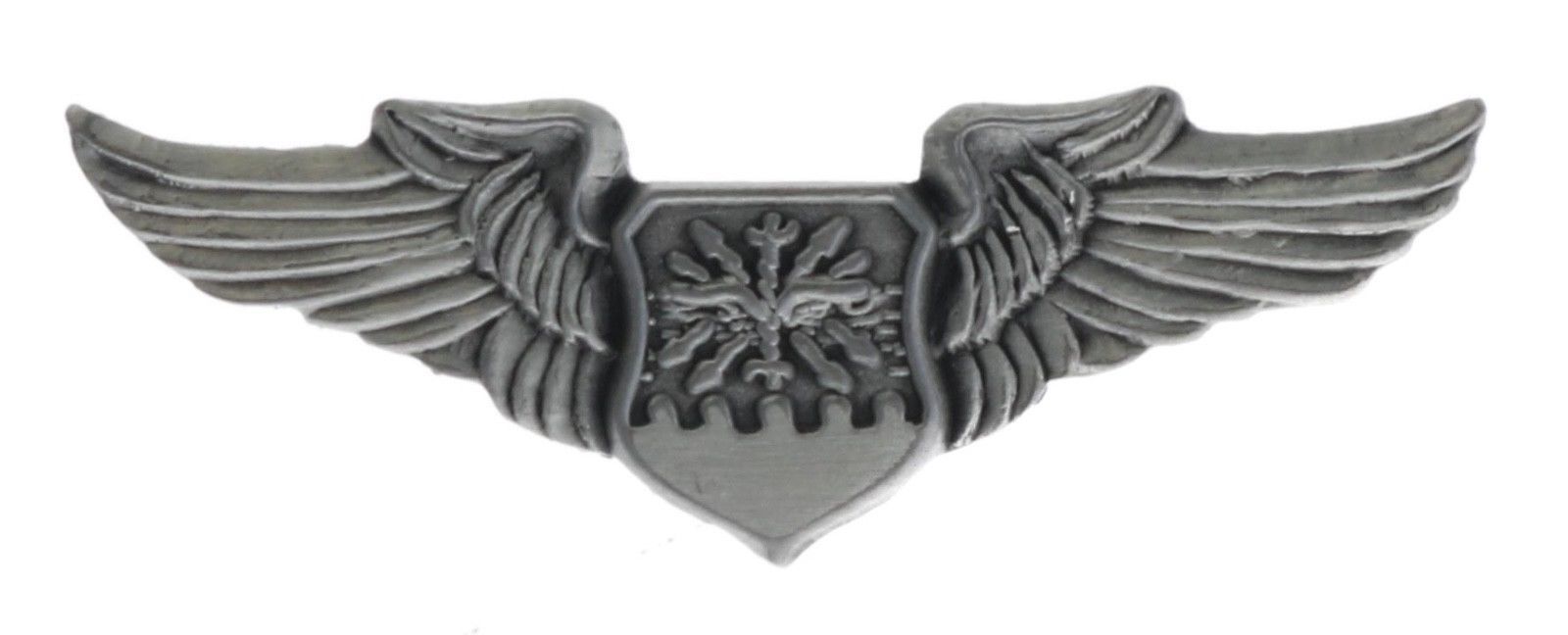 Air Force Navigator New Style Small Wings 1 1/4 inch hat lapel pin H15812 F2D34I