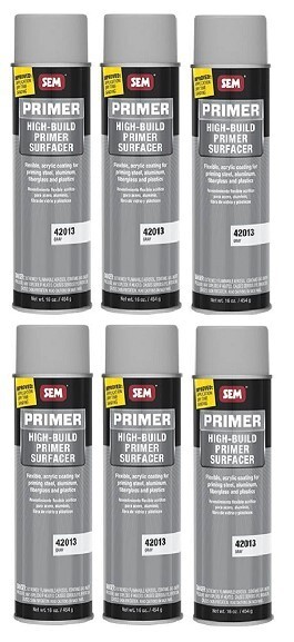 High-Build Primer Surfacer - Gray SEM-42013 (6 Pack)