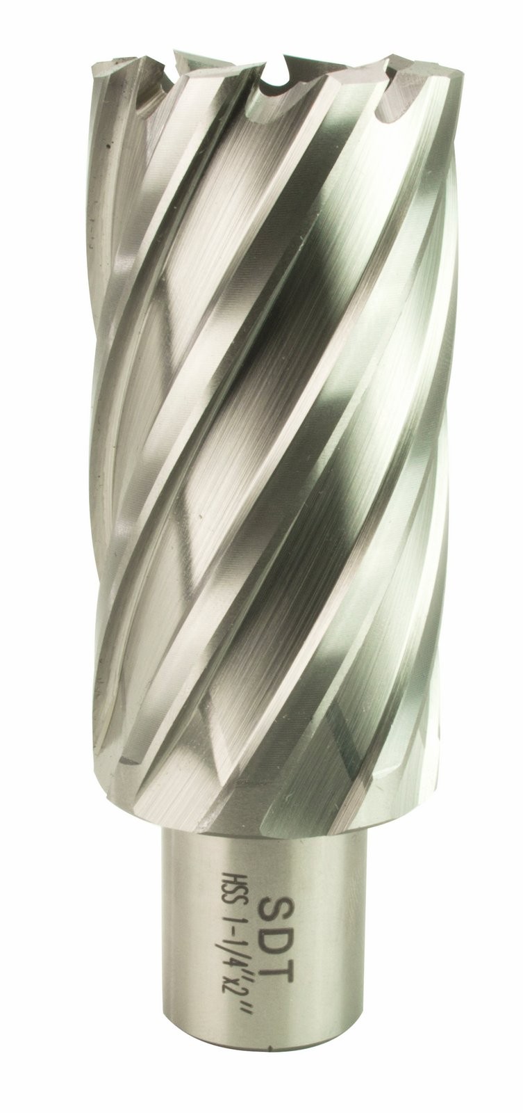 Steel Dragon Tools® 1-1/4" x 2" HSS Annular Cutter with 3/4" Weldon Shank