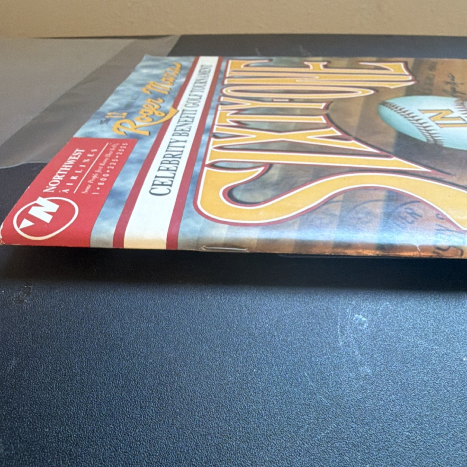 Roger Maris 1995 Celebrity Benefit Golf Tournament Autographed Program
