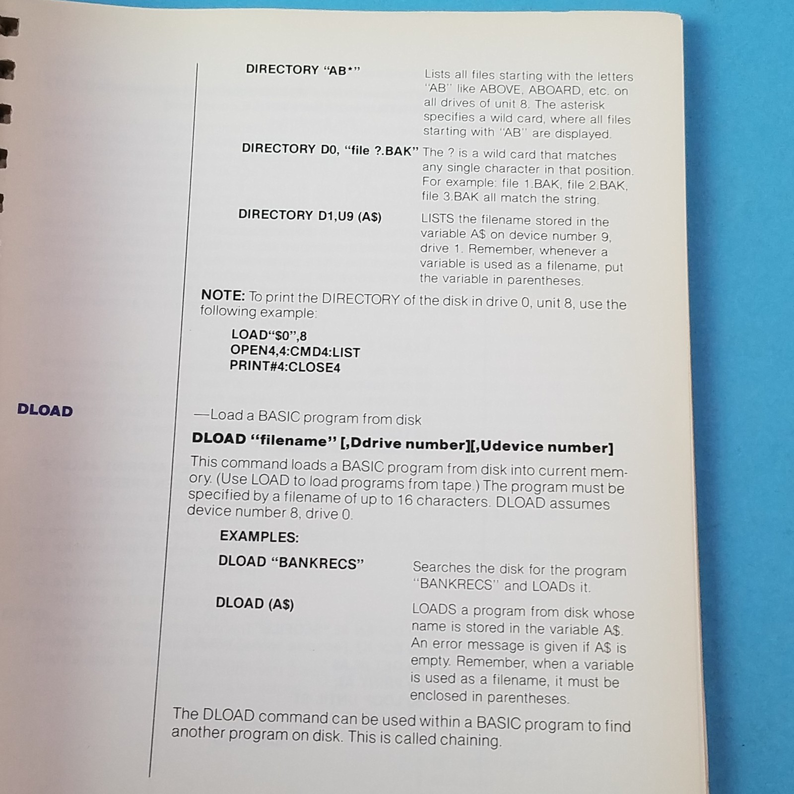 Commodore 128 Personal Computer System Guide Business Machines 1985