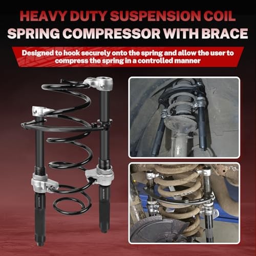 2-Piece Coil Spring Compressor Tool Heavy Duty Macpherson Model B. 2-Piece