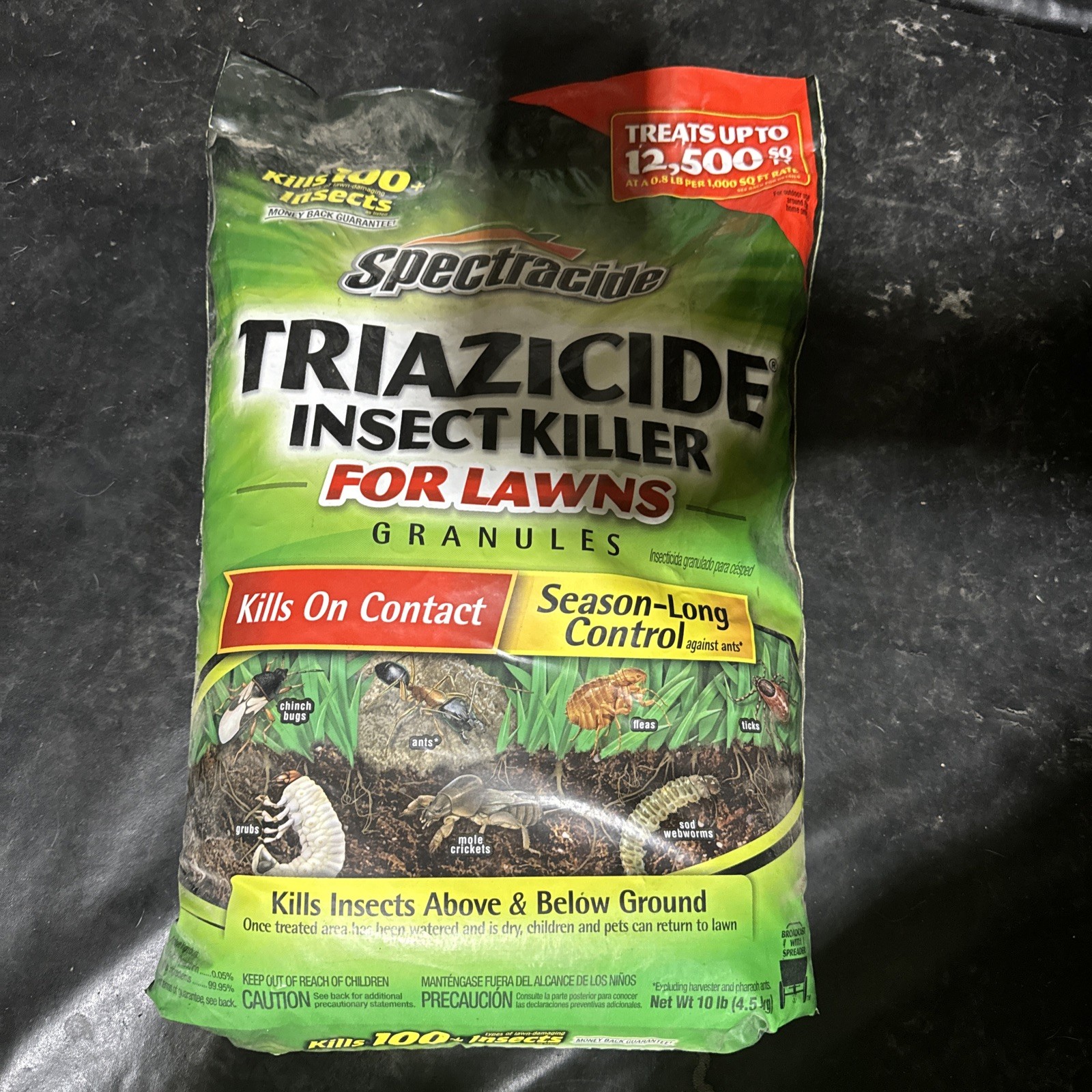 Spectracide Triazicide Insect Killer Insecticide Granules 10 Pounds