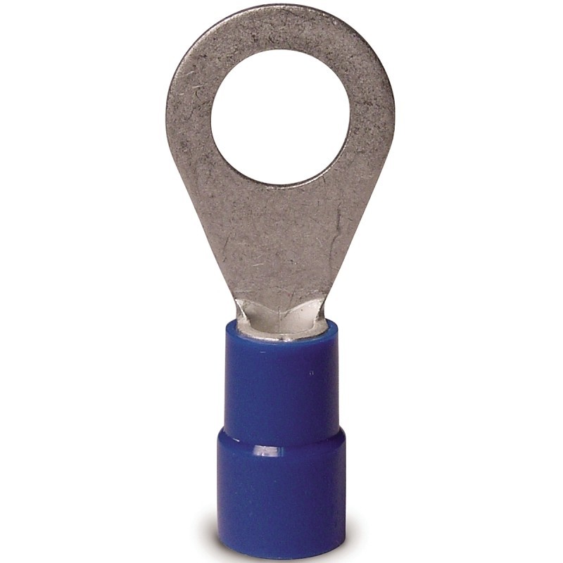 Gardner Bender 20-105 Ring Terminal, 600 V, 16 to 14 AWG Wire, 12 to 1/4 in Stud
