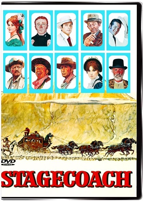 Stagecoach 1966 DVD Alex Cord, Ann Margaret, Bing Crosby, Van Heflin