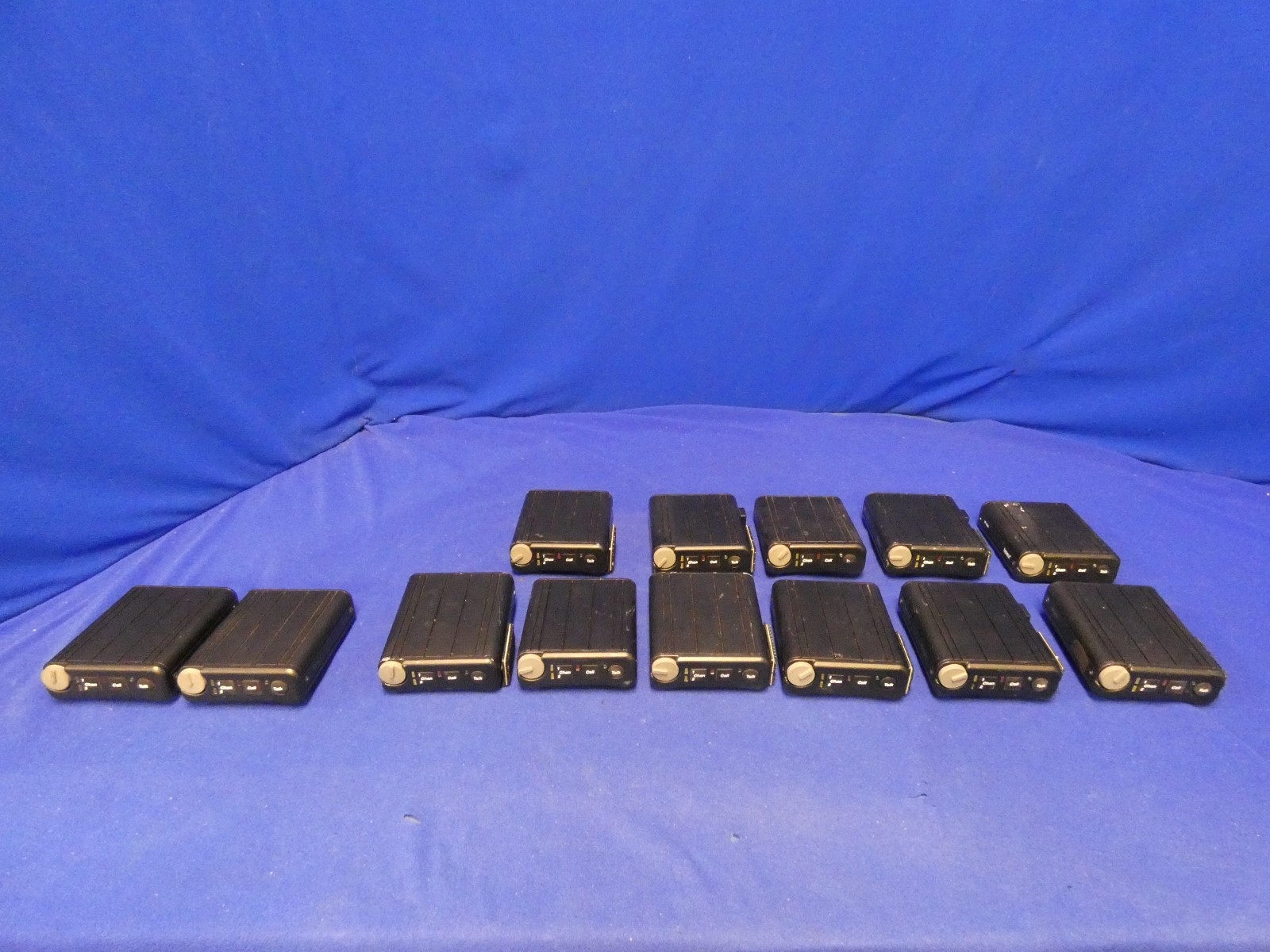 Telex BP-2002 2-Channel Beltpack QTY 9, Telex BP-2000 Beltpacks QTY 4 (13 Total)
