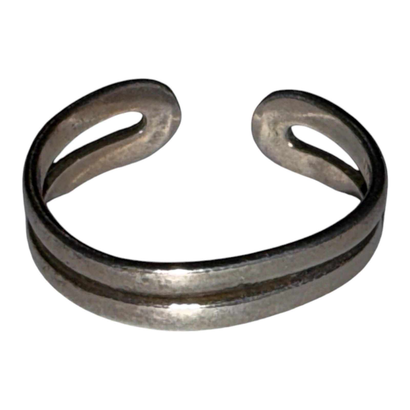 Silpada .925 Sterling Silver Double Circle Toe Ring