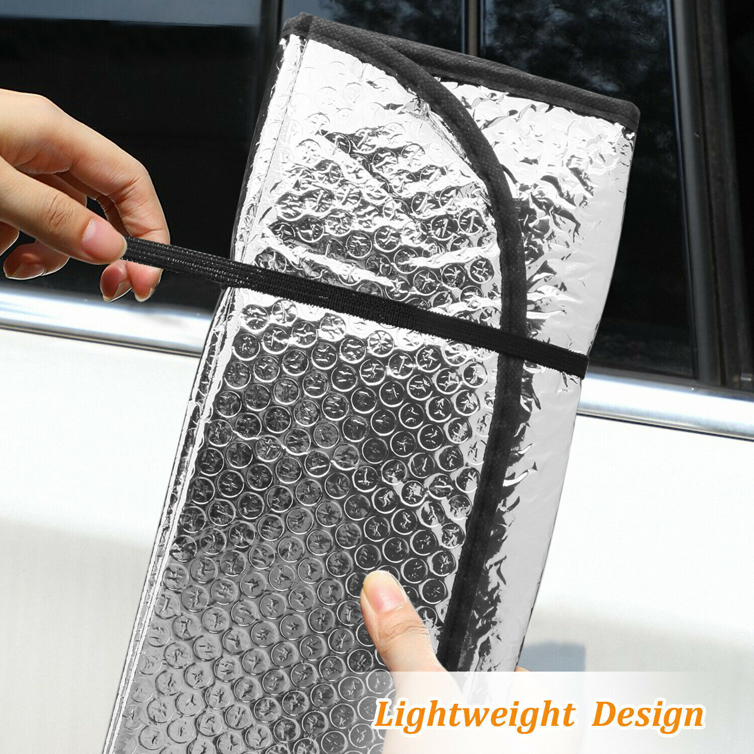 2 X Foldable Auto Car Windshield Sun Shade Shield Cover Visor Block UV Protector