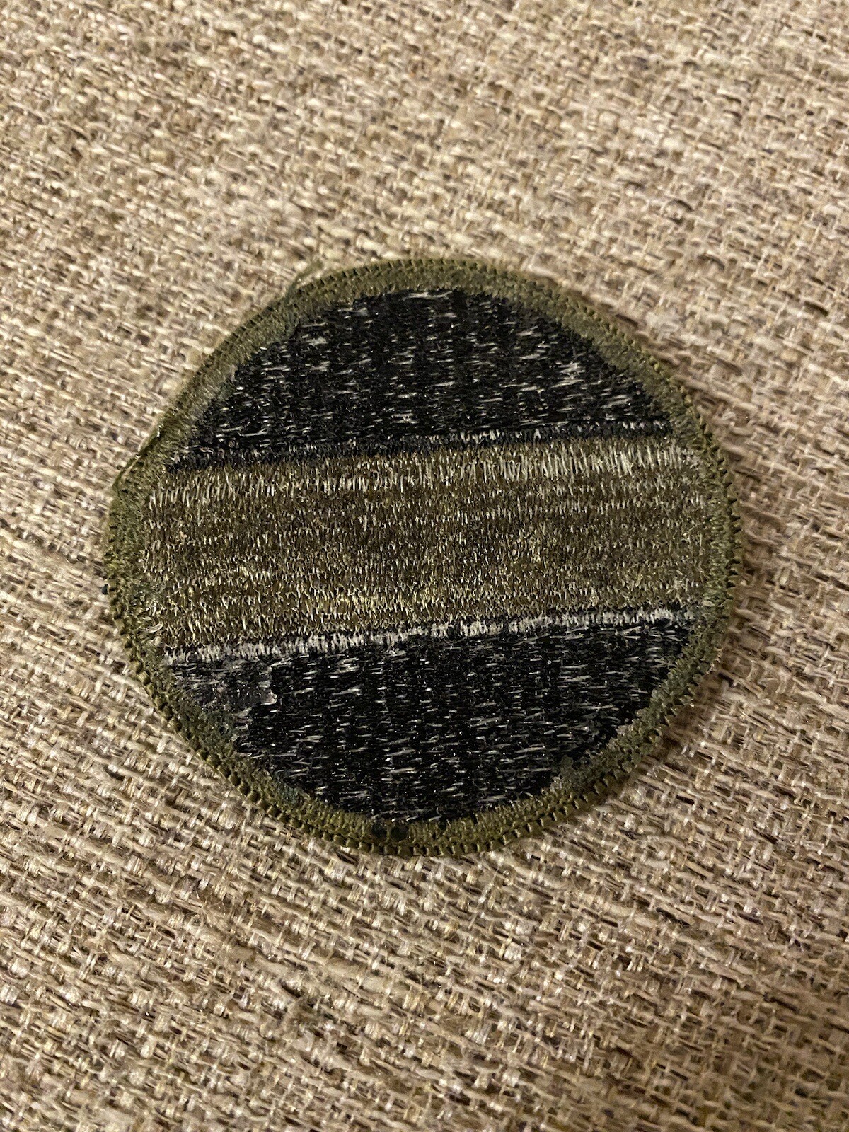 US Army Forces Command Round Subdued Patch FORSCOM INV4334