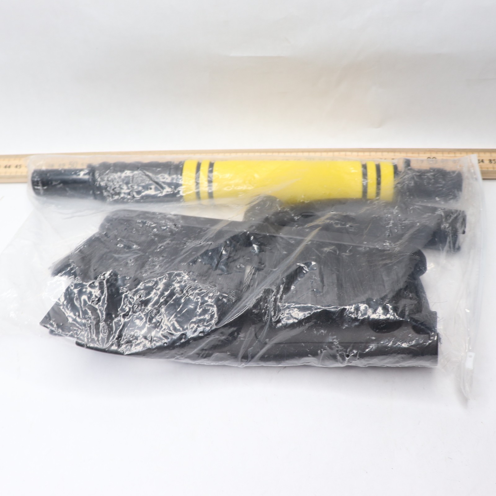 Snow Scraper and Brush Plastic/Foam Sponge Yellow 24"