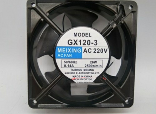 GX120-3 MEIXING AC220V 12038 26W 0.14A AC cabinet cooling fan GX120 3