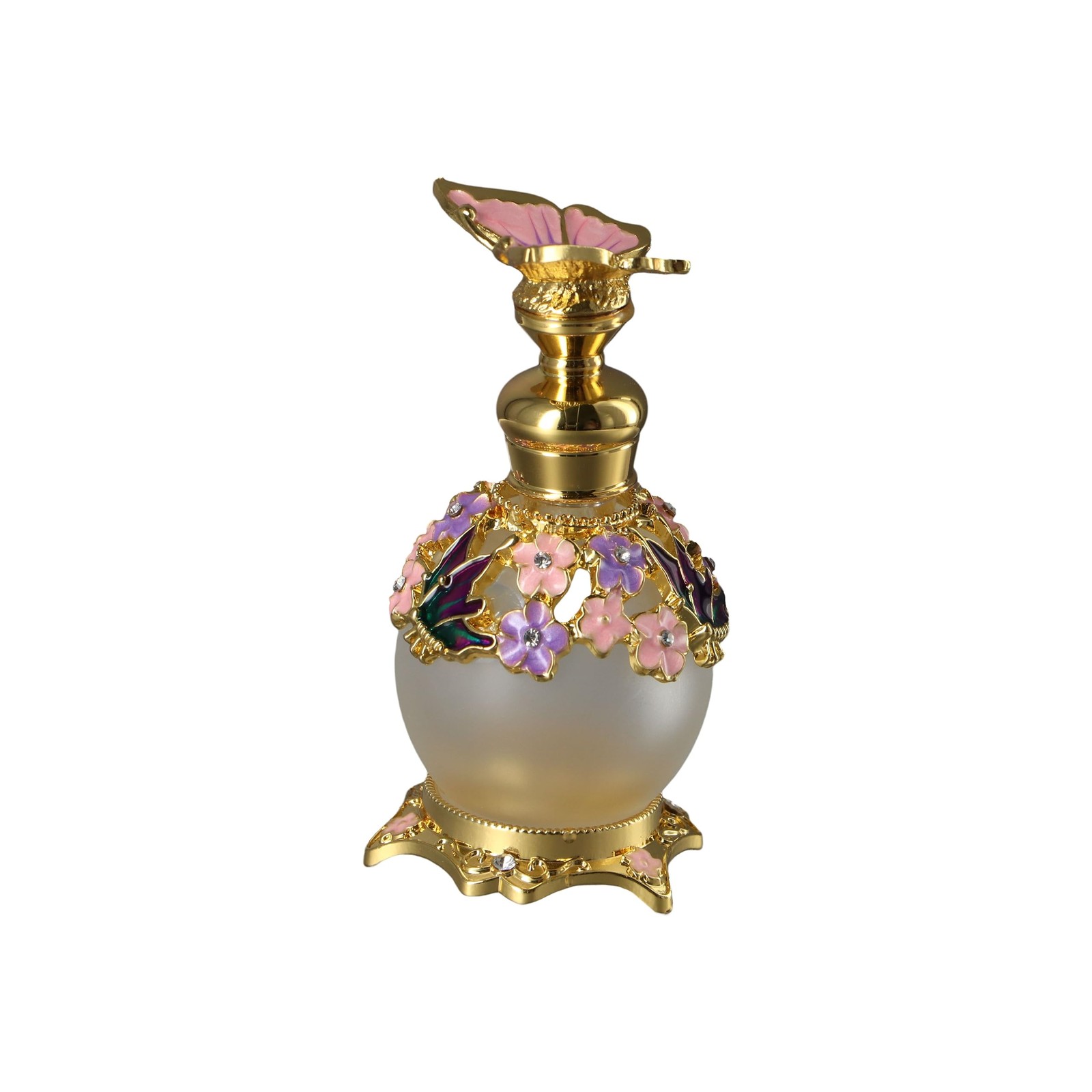 Leadigol Butterfly Perfume Bottle,15ml Refillable Empty Reusable Perfume Bott...