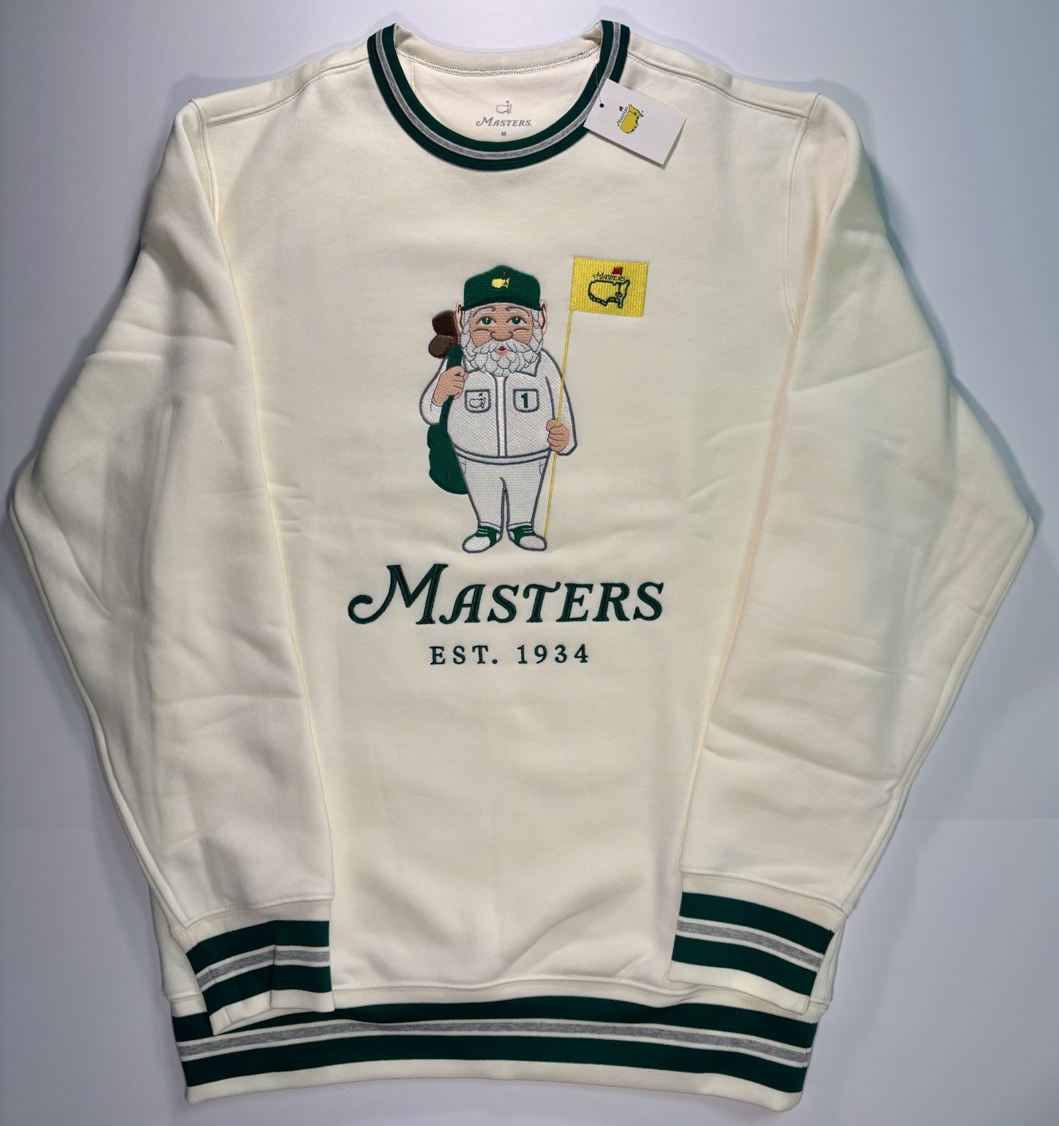 2026 Masters Gnome Embroidered Crewneck Sweatshirt Golf Pullover 🔥 ⛳️