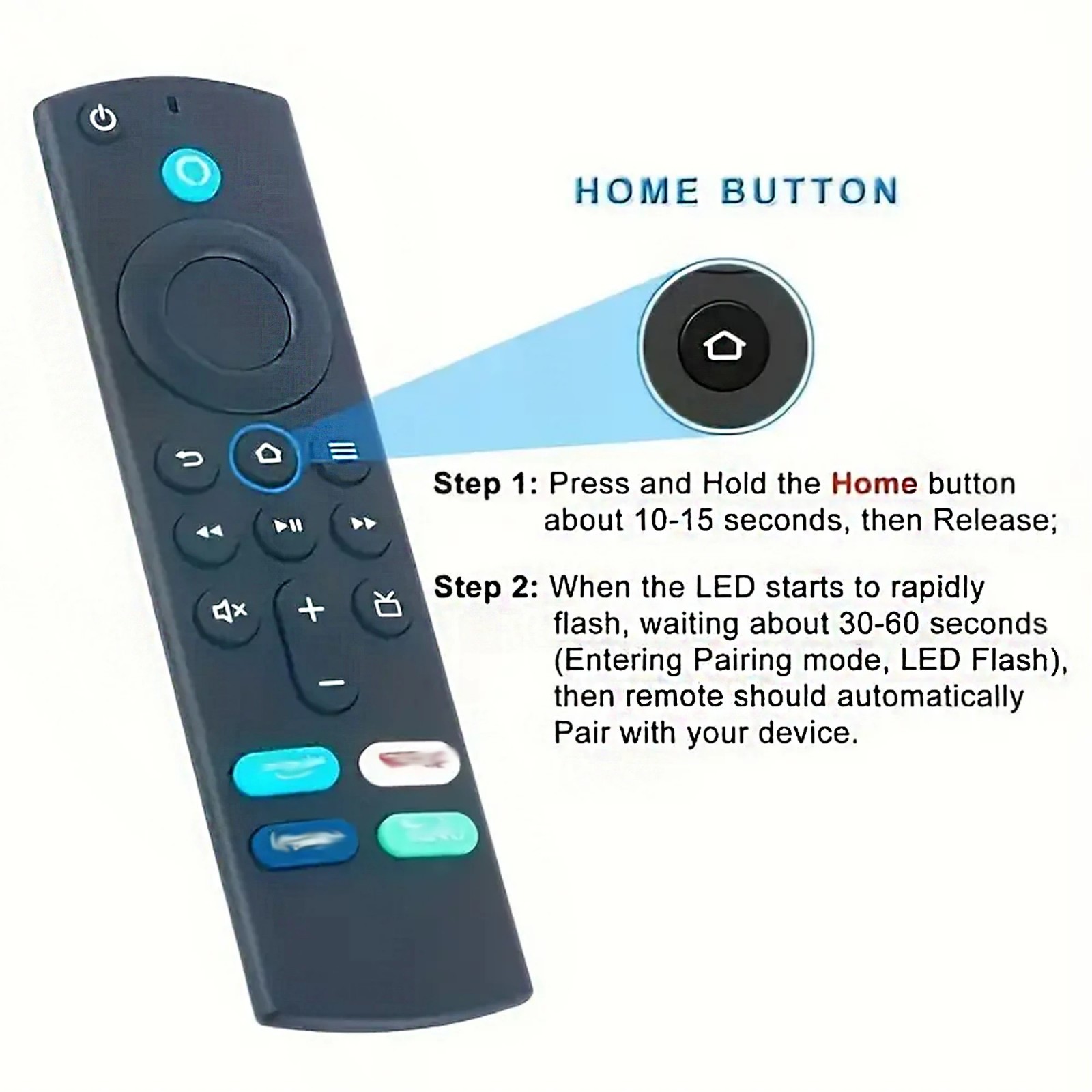 FIRE STICK TV REPLACEMENT REMOTE CONTROL ALEXA VOICE PRIME 4K LITE Max