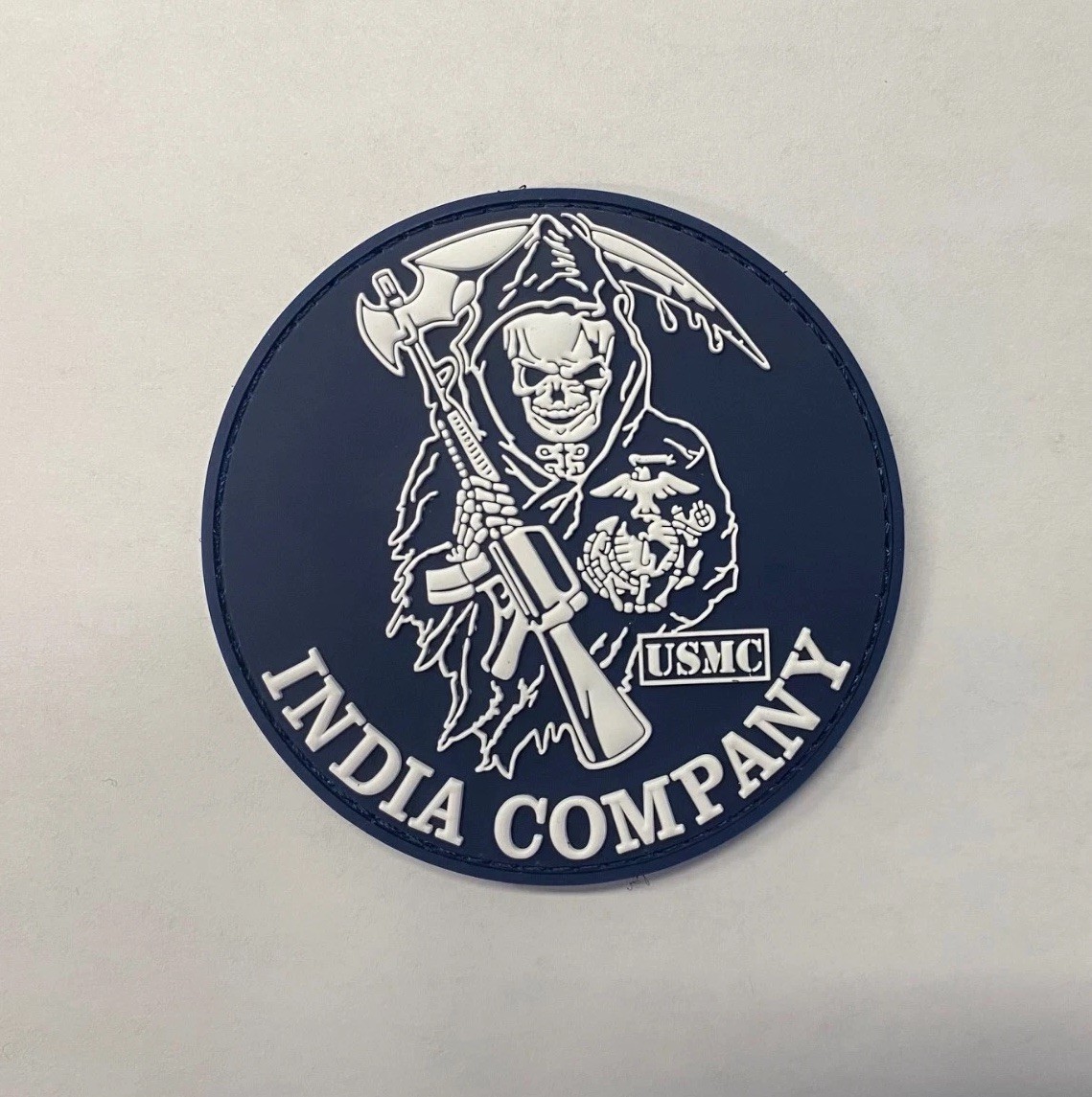 USMC Motivational Patch – MCRD 3rd Recruit Training Battalion, India Company
