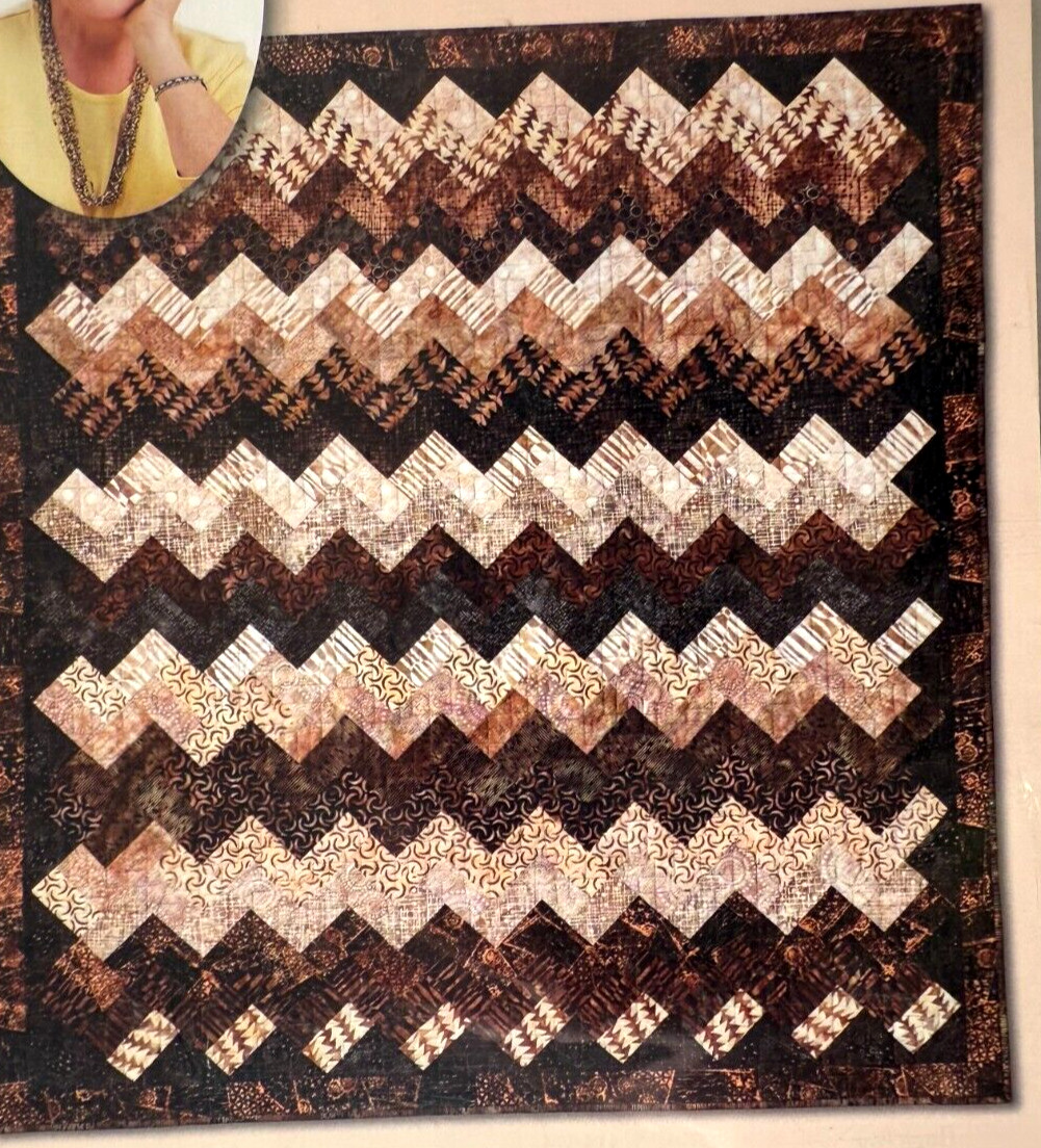 Zig A Zag Quilt - Quilt in a Day - Pattern Only