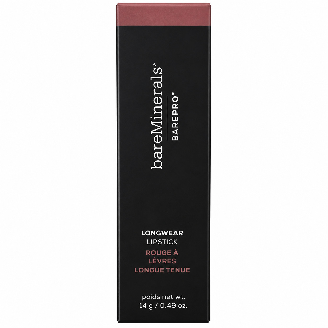bareMinerals BarePro Longwear Lipstick - Raisin 0.07oz (2g)