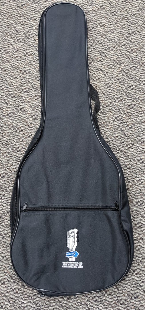 Butler Music Dreadnought Acoustic Guitar Gig Bag by Henry Heller 20mm Foam Pad