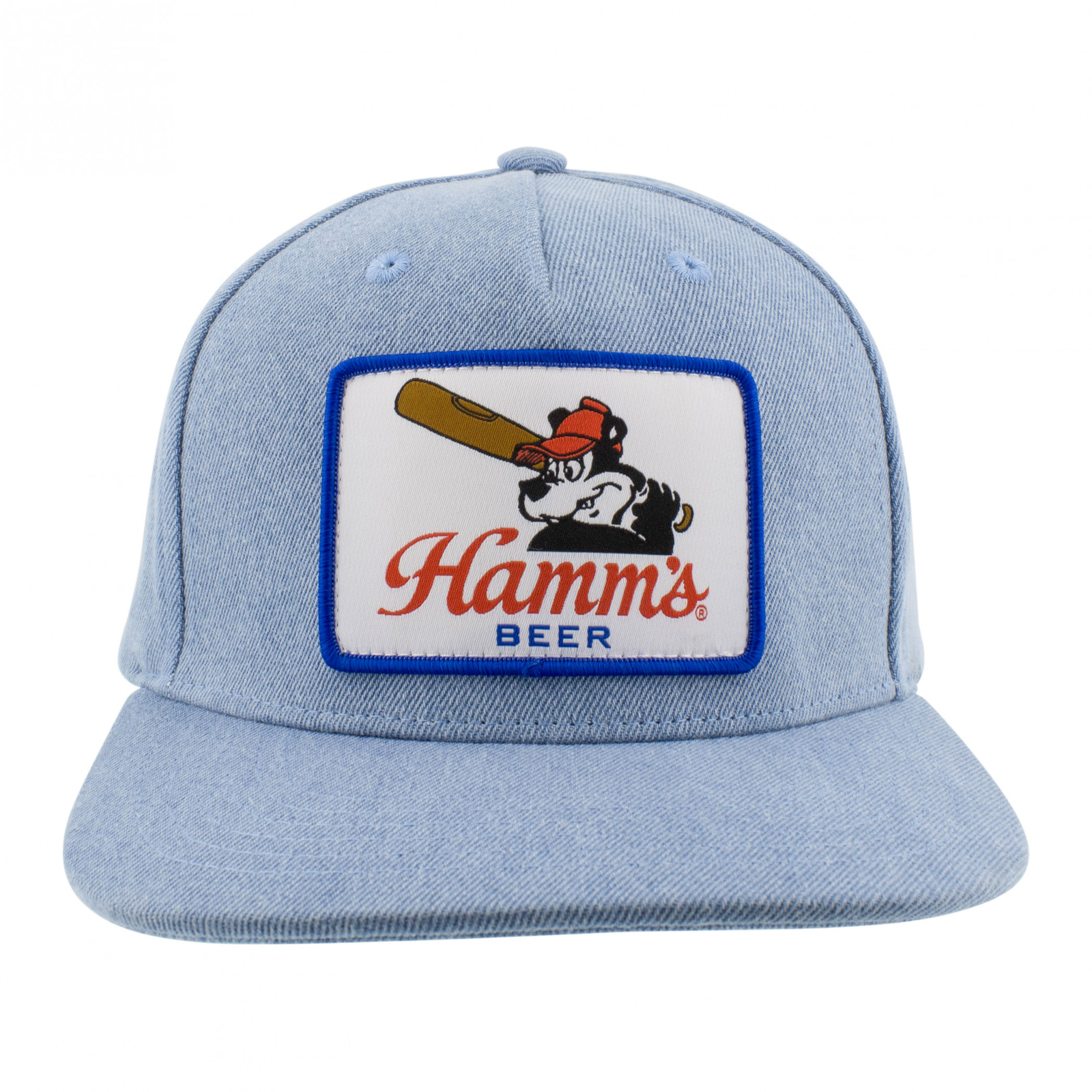 Hamm's Beer Baseball Batter Up Adjustable Hat Blue