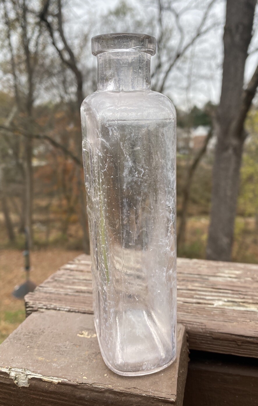 Gump Pure Rye Whiskey Flask Baltimore MD