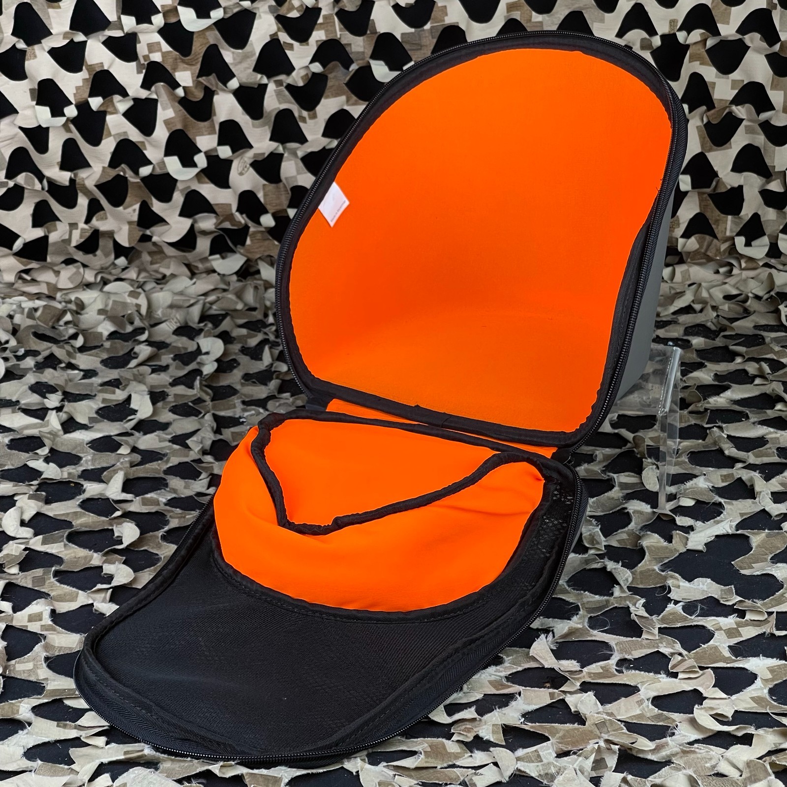 NEW Valken Universal Goggle Case - Granite/Orange
