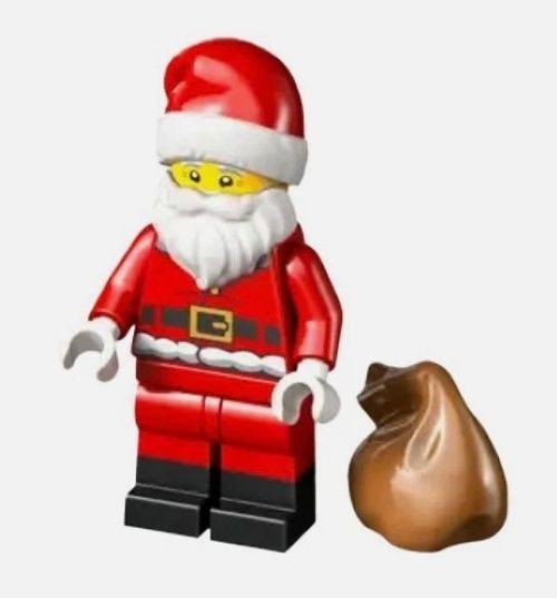 Lego Santa Claus Minifigure Christmas Toy Collectible Holiday