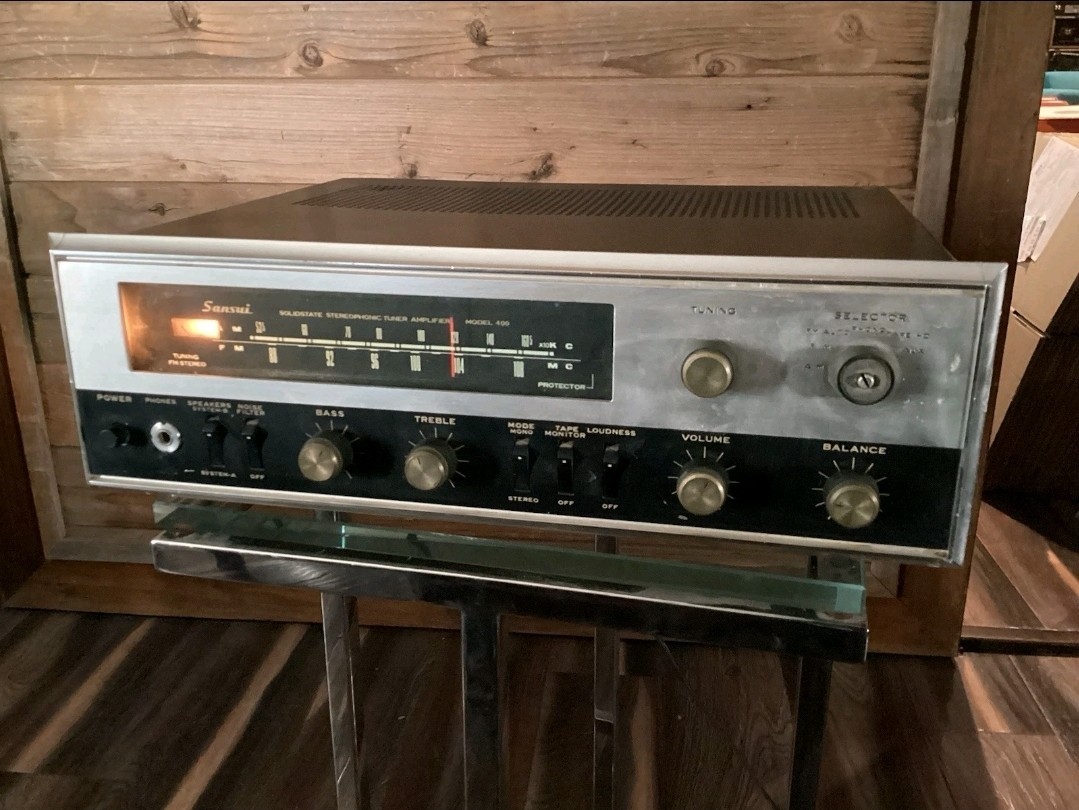 Vintage Sansui Model 400 Receiver Fully Serviced