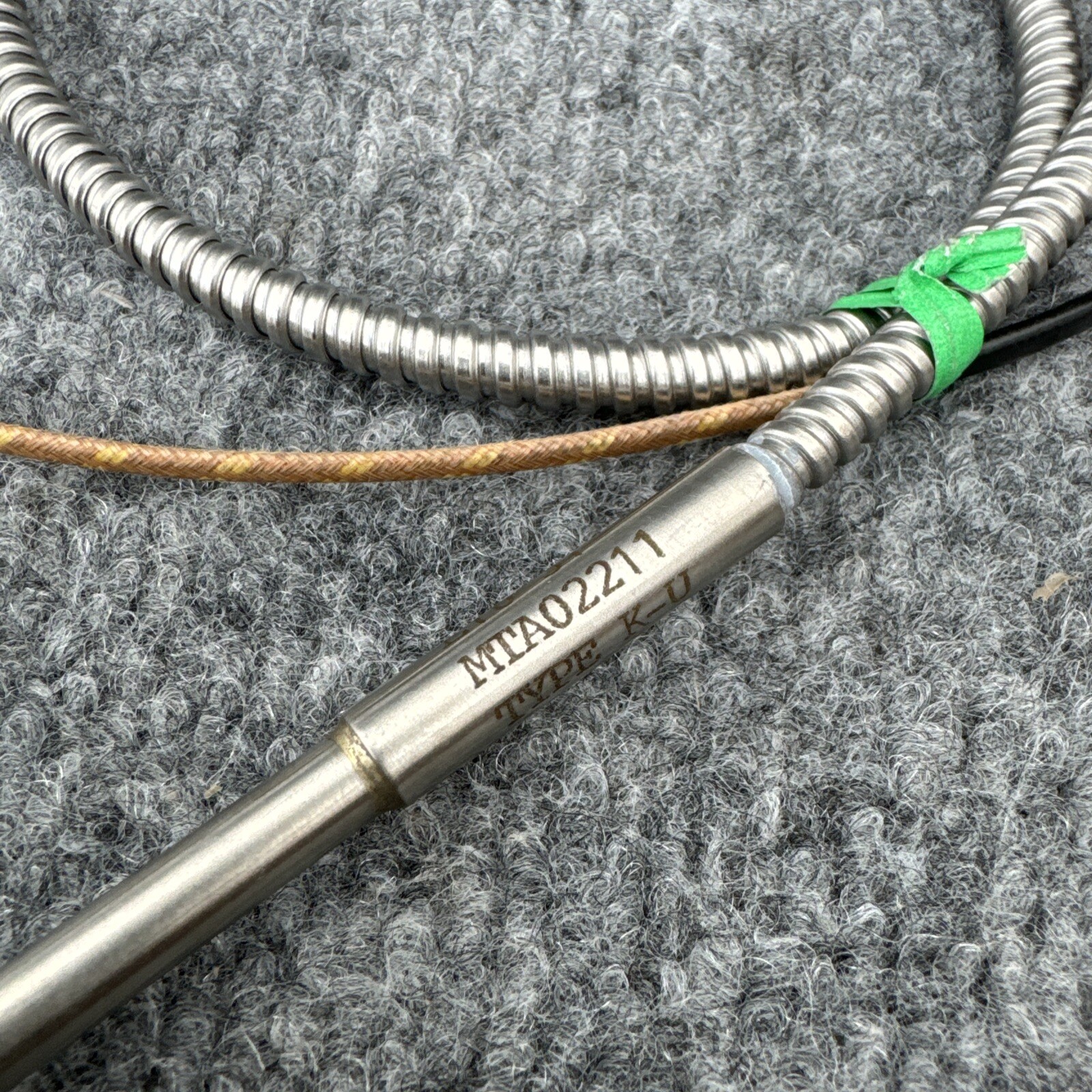 TEMPCO E16 31 MTA02211 Thermocouple,Type K-U New