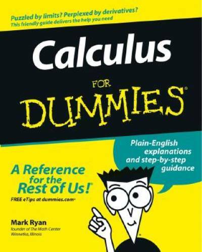 Calculus For Dummies - Paperback By Ryan, Mark - GOOD