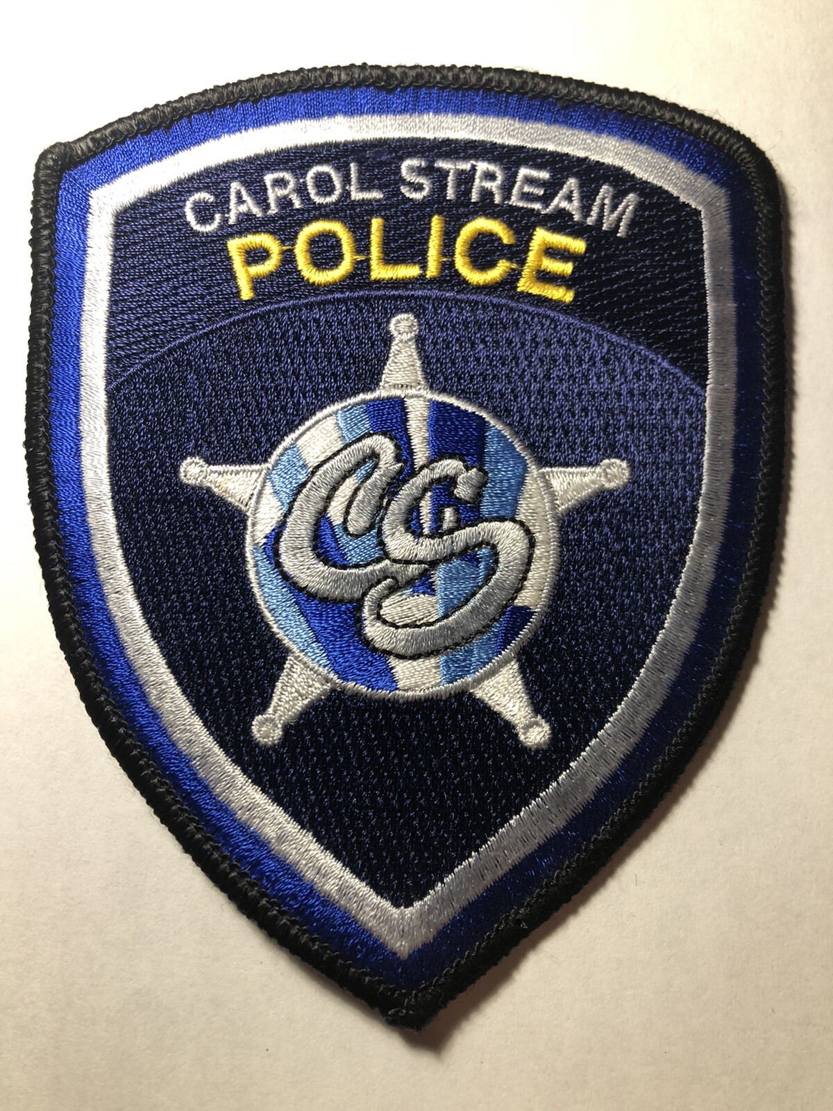 Carol Stream Illinois Police Patch