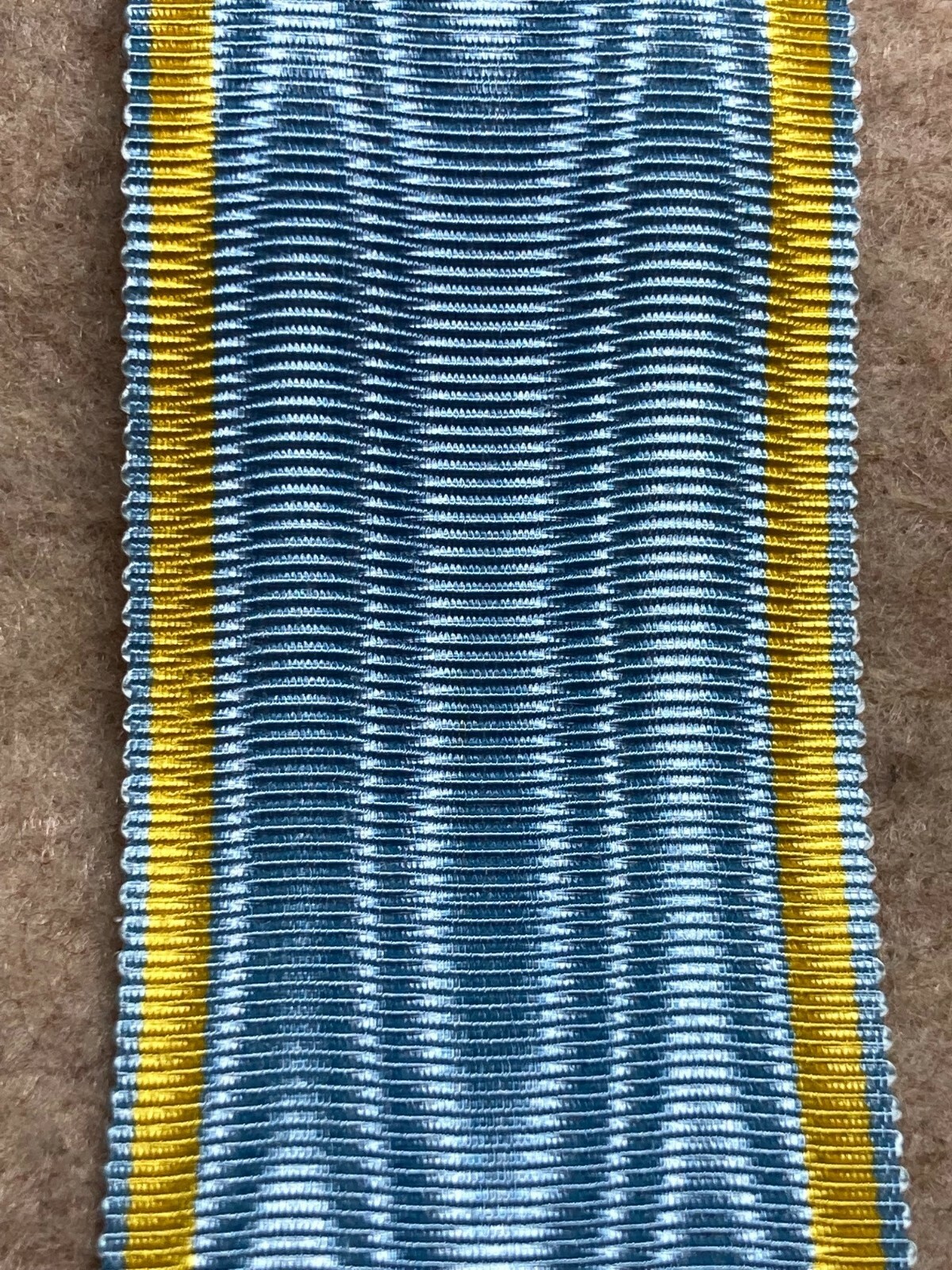 Ukranian Ribbon for the 10th Anniversary of the Republic of the Ukranian State