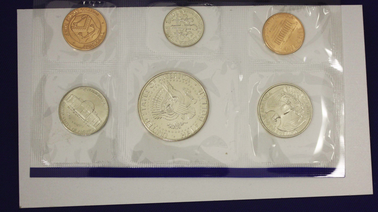 1996 Mint Set without the "w" Dime AS ISSUED BY U.S. MINT