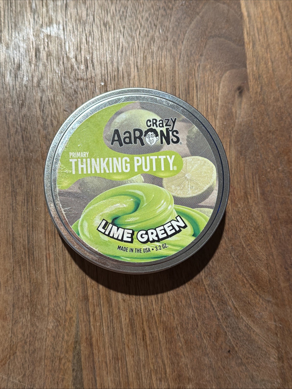 Crazy Aarons Primary Lime Green 3.2 oz Made In The USA Brand New