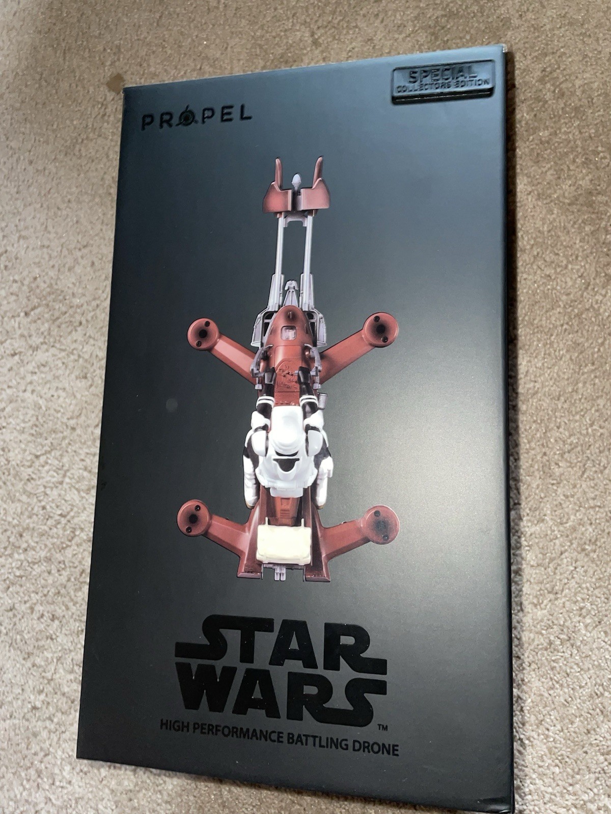 DEFECTIVE 2016 Propel Star Wars 74Z Speeder Bike High Performance Battle G3D
