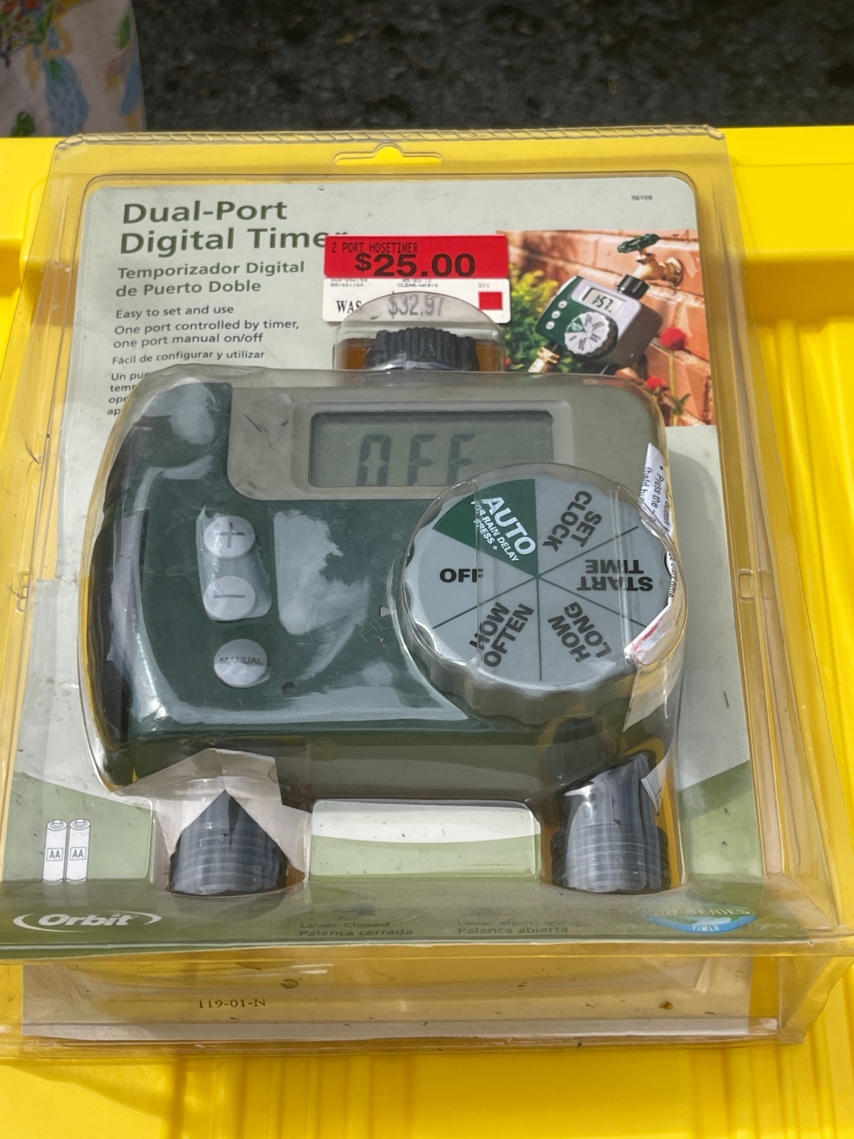 Orbit Dual-Port Digital Timer Model 56159-03