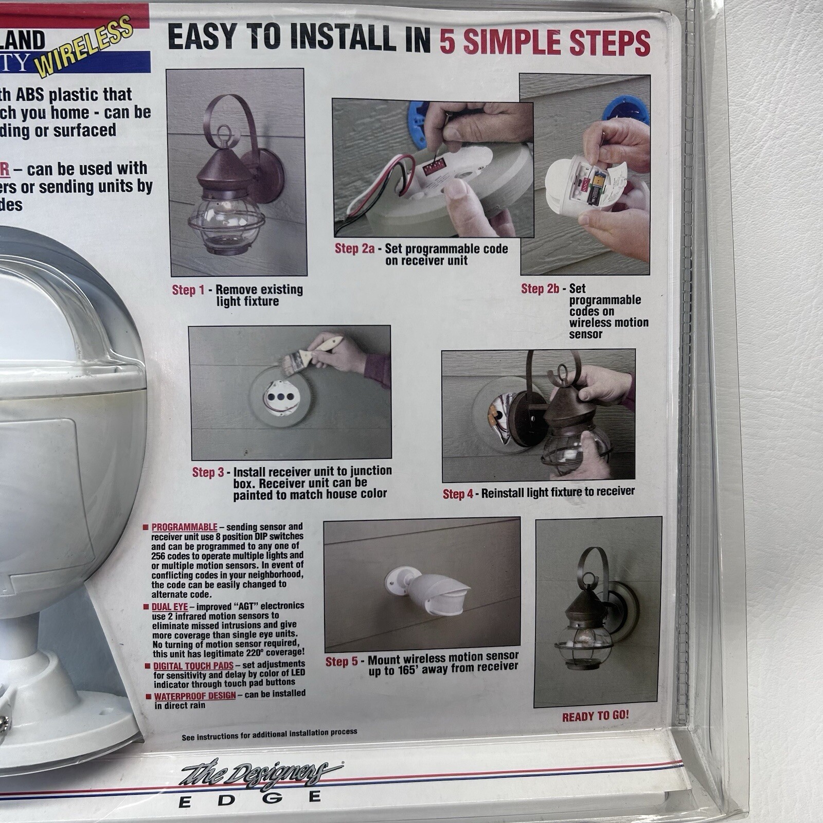 Homeland Security Motion Activated Conversation Kit & Wireless Motion Sensor
