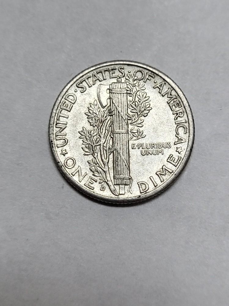 1943 D Mercury Dime