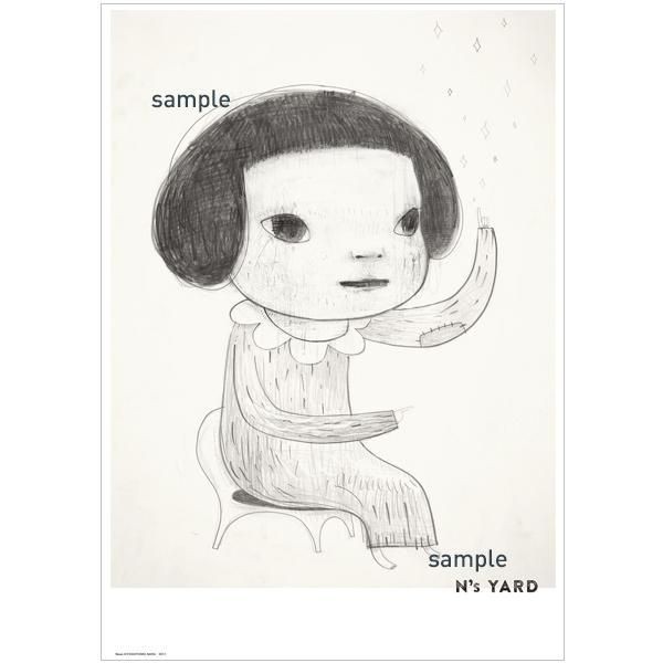 Nara Yoshitomo “News” B3 Poster N’s YARD Authentic From Japan
