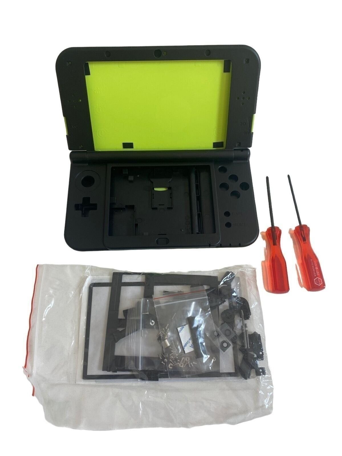 Replacement Housing for New Nintendo 3DS XL Shell Screen Tools Apple Green