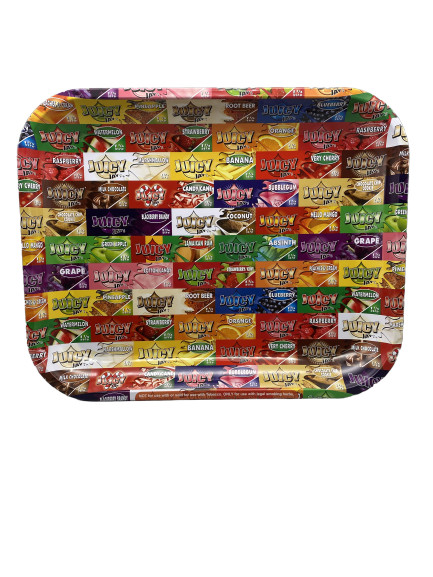 New Juicy Jay Large Mixed Paper Flavors 13 x 11 Tray With Free Shipping
