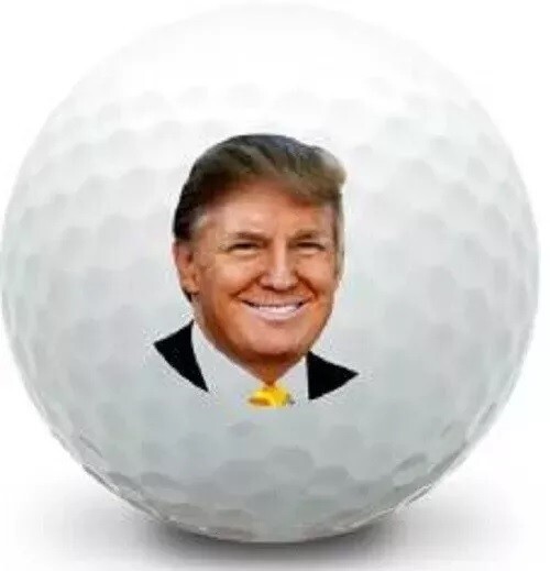 3 Dozen Callaway Hex Tour Brand New President Donald Trump Logo