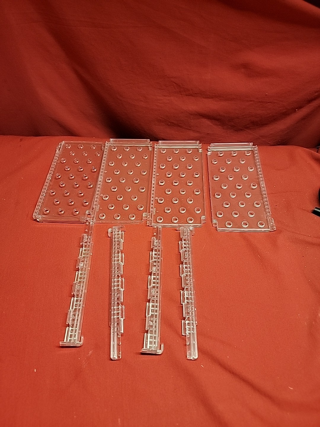 National 432 Cold Food Carousel SHELF  Divider Wall & Retainer 4 Qty