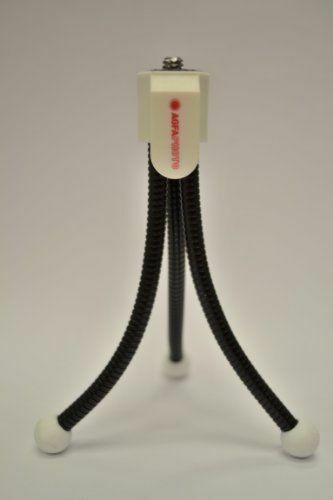 Agfa Photo 5 Inch Flexible Mini Tripod - White (2 Pack)