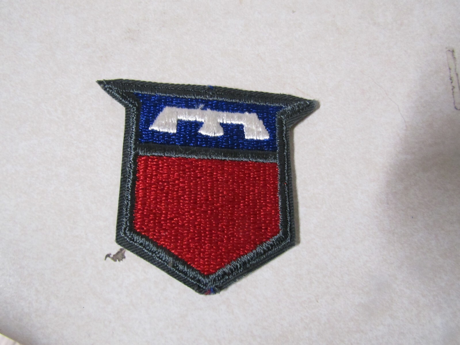 MILITARY PATCH OLD ORIGINAL WW2 ERA US ARMY 76TH DIVISION #1