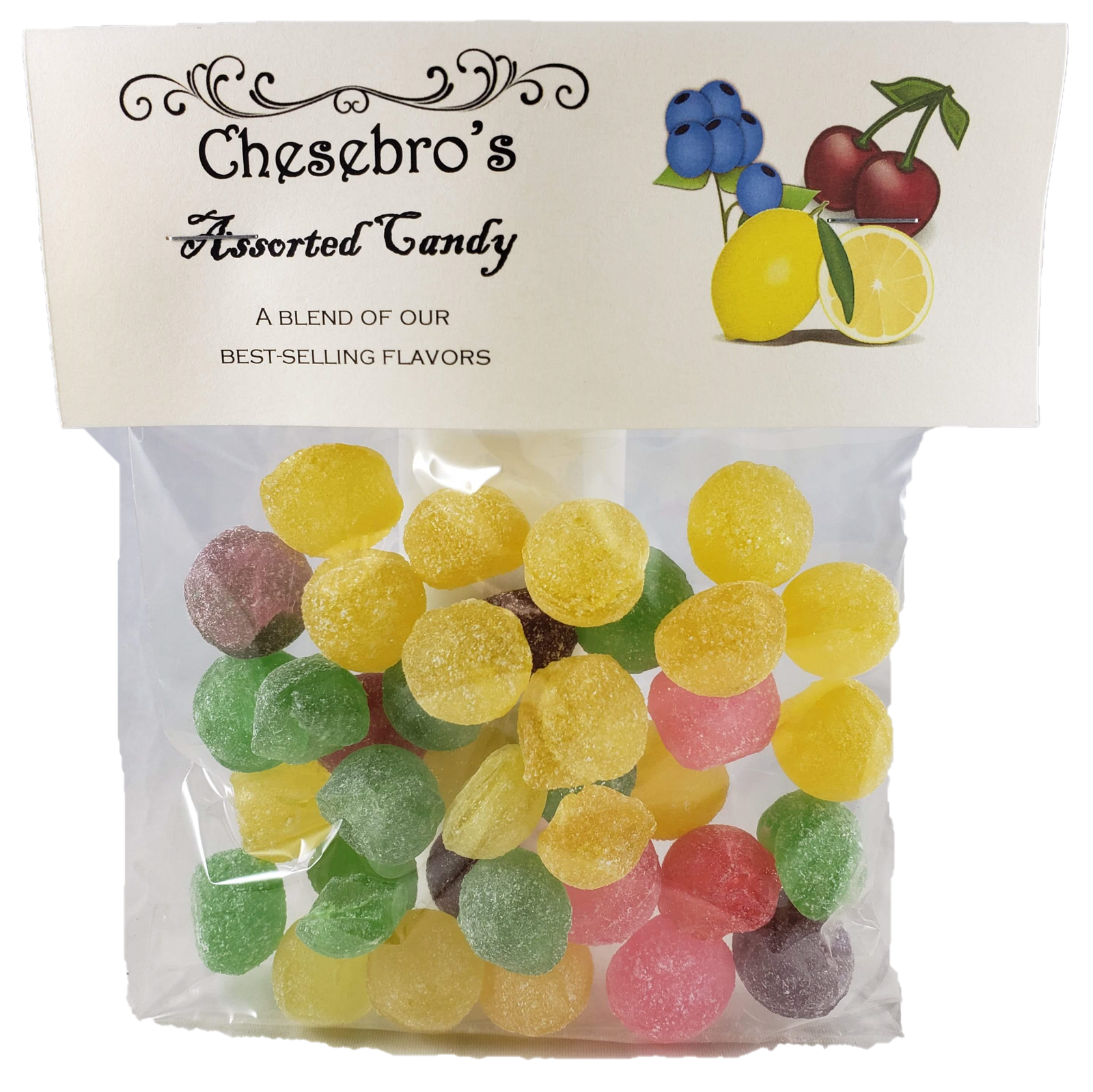 Assorted Hard Candy Drops 3 PACK with FREE SHIPPING