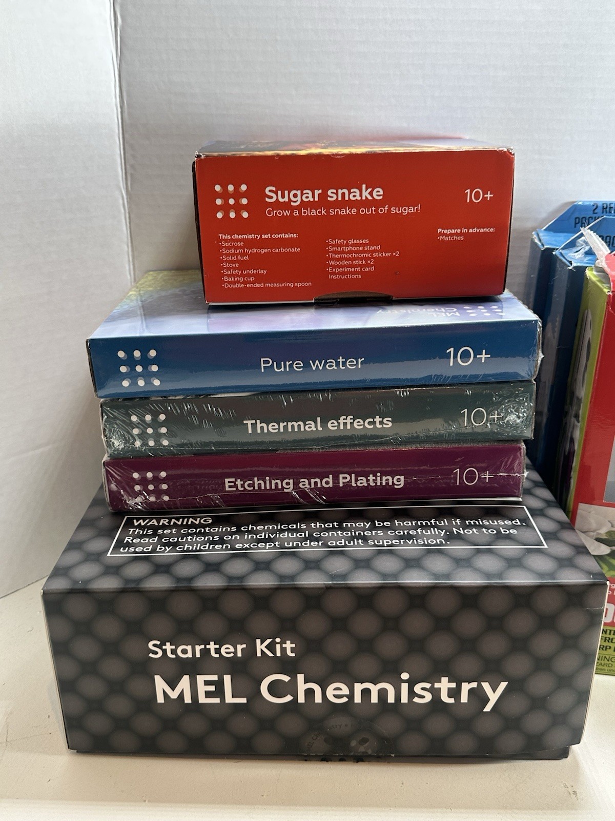 Mel Science Med Kits Starter Kit+4 Experiments/Used Dissect Kits Mixed READ